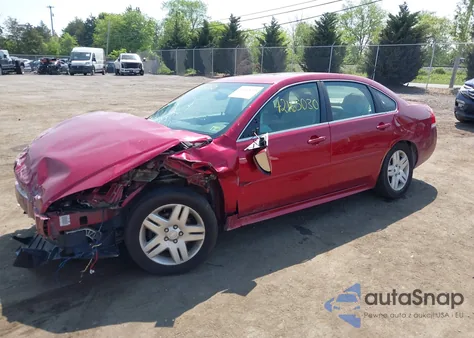 2013 Chevrolet Impala Lt z USA, uszkodzony, nr VIN 2G1WG5E37D1122217